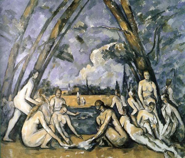 Paul Cezanne Les Grandes Baigneuses china oil painting image